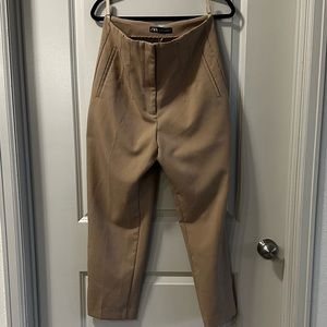 Khaki Zara Trousers
